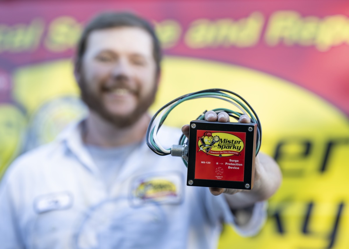 Mister Sparky Surge Protection Device